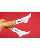 Chaussettes en coton blanches