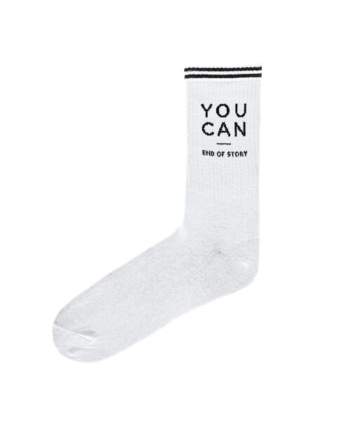 Chaussettes en coton blanches