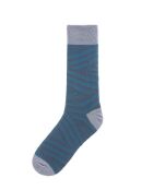 Chaussettes en coton bleues