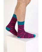 Lot de 2 paires de chaussettes en coton assorties