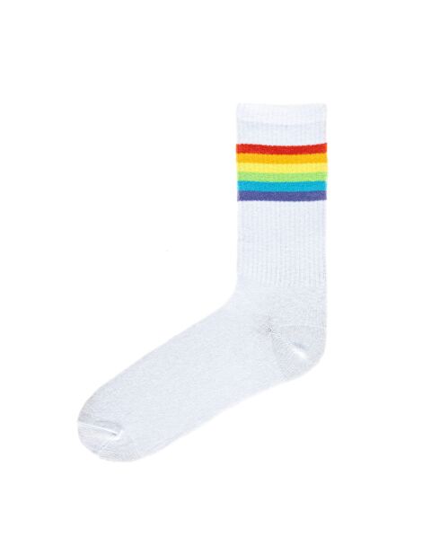 Chaussettes en coton blanches