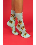 4 paires de chaussettes en coton roses