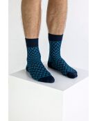 Lot de 2 paires de chaussettes en coton assorties
