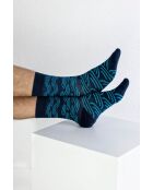 Lot de 2 paires de chaussettes en coton assorties