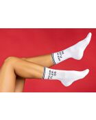 4 paires de chaussettes en coton assorties