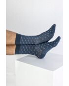Lot de 2 paires de chaussettes en coton grises