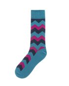 Chaussettes en coton bleues