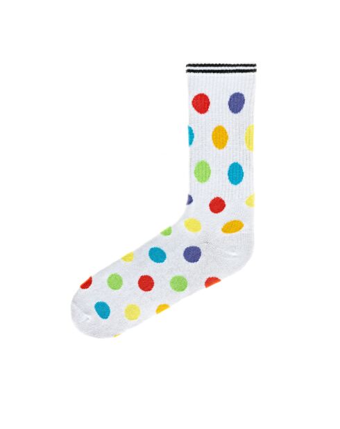 Chaussettes en coton blanches