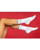 Chaussettes en coton blanches