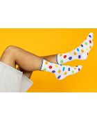 Lot de 4 paires de chaussettes en coton assorties