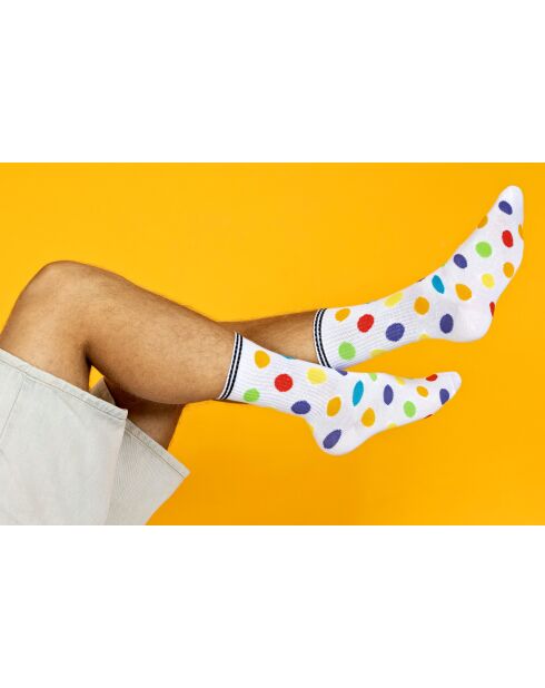 Lot de 4 paires de chaussettes en coton assorties