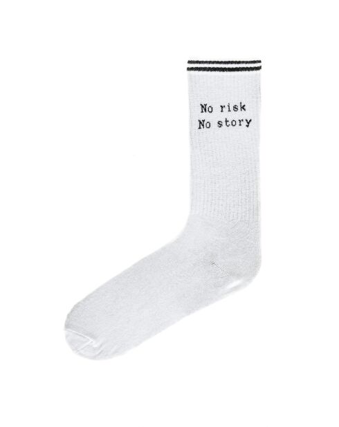 Chaussettes en coton blanches