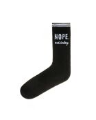 Chaussettes en coton noires