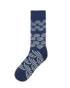 Chaussettes en coton bleues