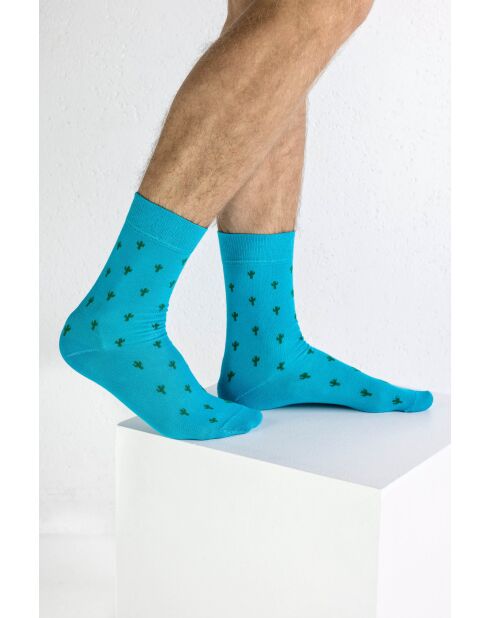 Lot de 4 paires de chaussettes en coton assorties