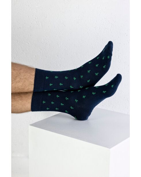 Lot de 4 paires de chaussettes en coton assorties