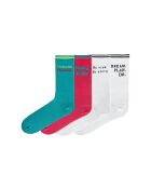 Lot de 4 paires de chaussettes en coton mixtes