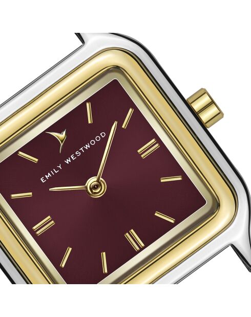 Montre en Acier argenté/doré