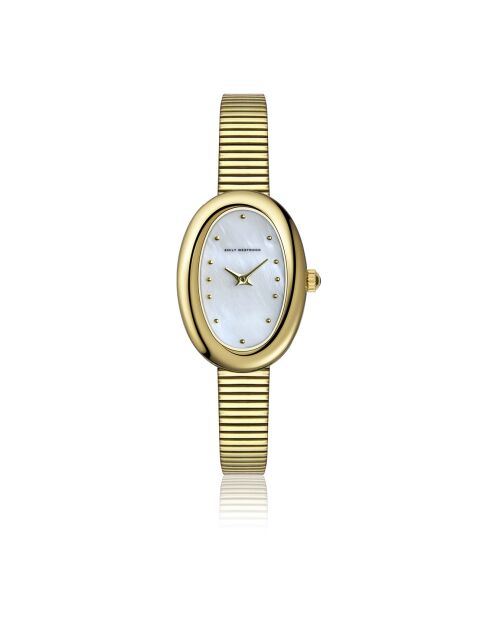 Montre en Acier dorée