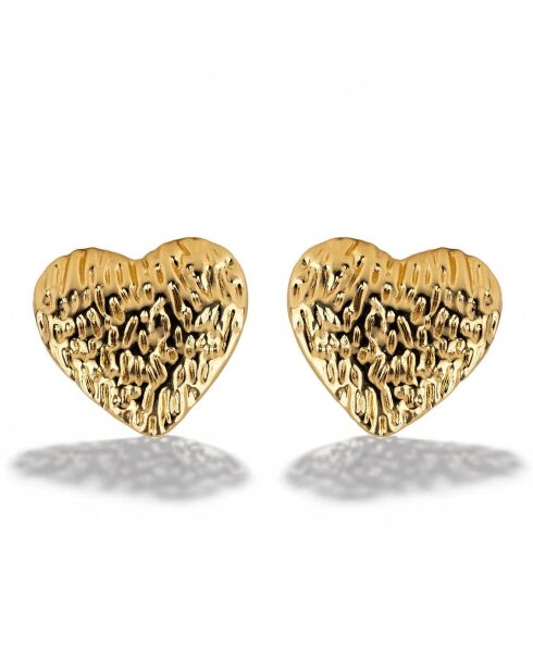 Goudgele vergulde stalen oorbellen