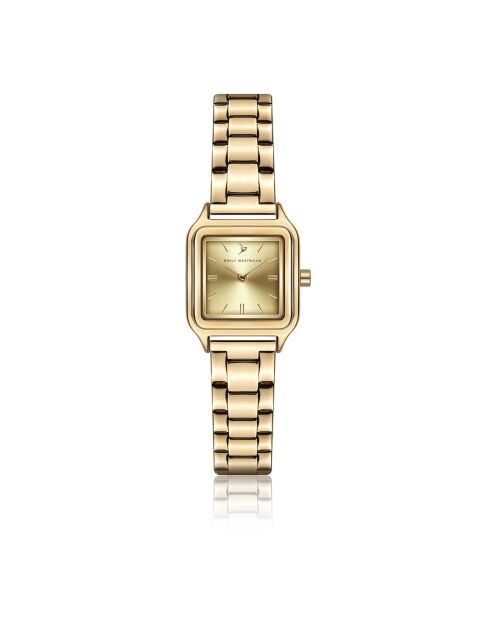 Montre en Acier dorée