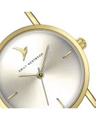 Montre en Acier mesh dorée