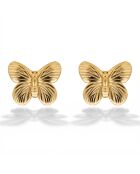 Goudgele vergulde stalen oorbellen