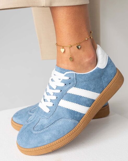 Chaîne de Cheville en Acier plaqué Or jaune dorée