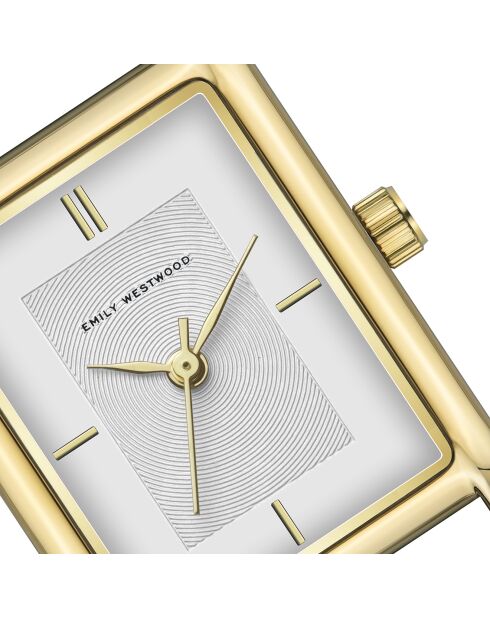 Montre en Acier argenté/doré