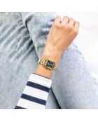 Montre en Acier dorée