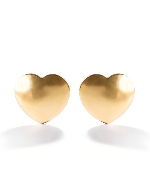 Goudgele vergulde stalen oorbellen