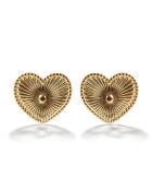 Goudgele vergulde stalen oorbellen