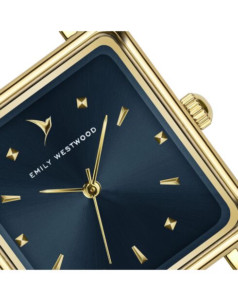 Montre en Acier dorée