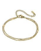 Maia geelvergulde stalen armband