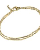Maia geelvergulde stalen armband