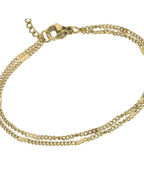 Maia geelvergulde stalen armband