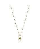 Collana Kaylee in acciaio placcato oro giallo e oro/turchese azzurro