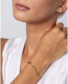 Bracelet Makenzie en Acier plaqué Or jaune doré