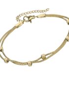 Bracelet Allie en Acier plaqué Or jaune doré