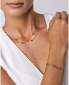 Bracelet Allie en Acier plaqué Or jaune doré