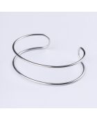 Bracelet en Acier argenté