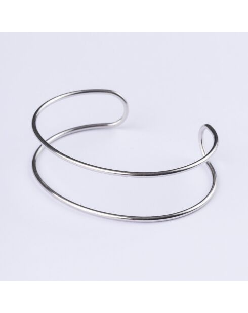 Bracelet en Acier argenté