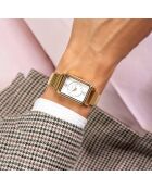 Montre en Acier dorée