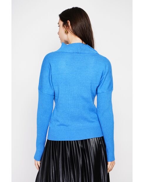 Pull Mathilde azur