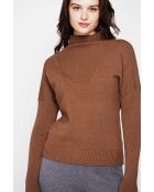 Pull Mathilde marron