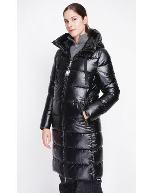 Doudoune longue noire