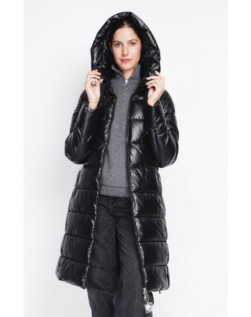 Doudoune longue noire