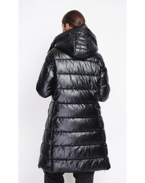 Doudoune longue noire