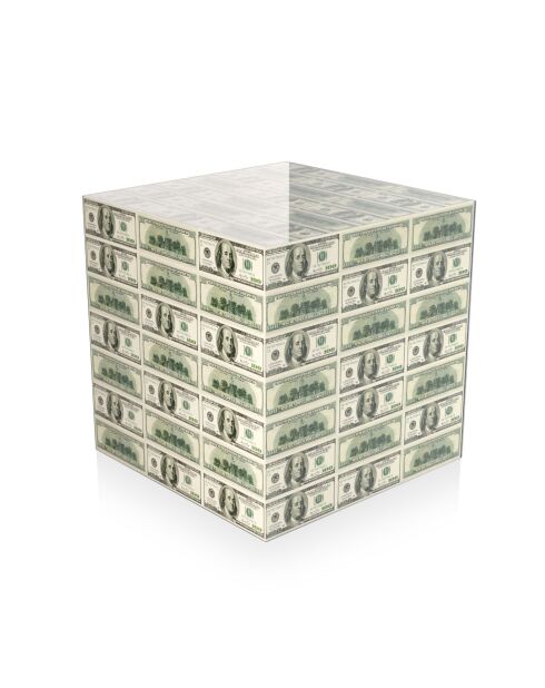 Table Basse Dollar Cube Vert