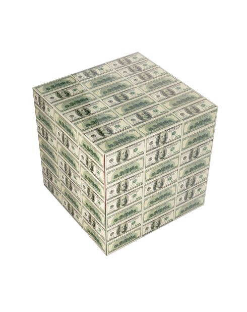 Table Basse Dollar Cube Vert
